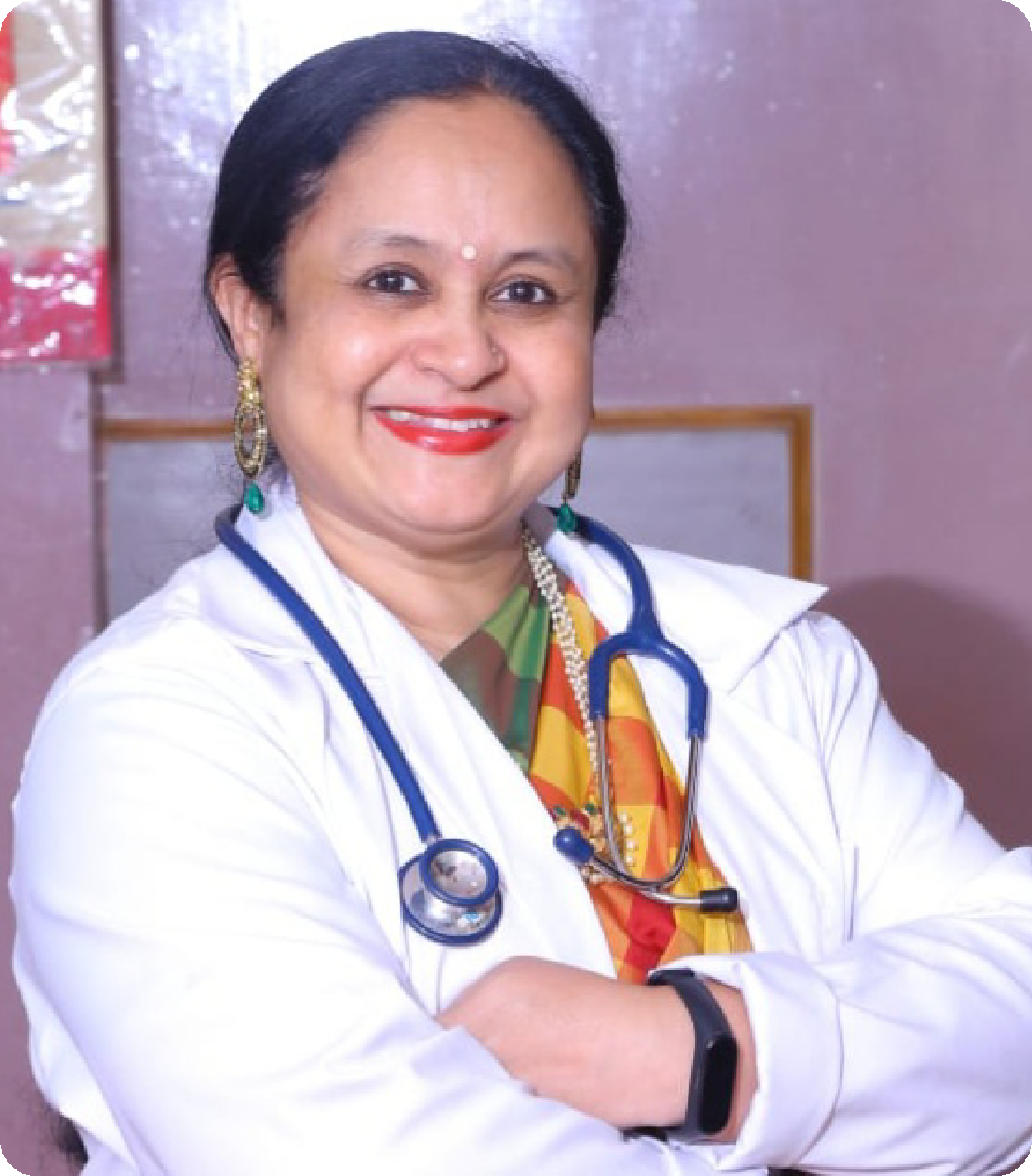 Dr. Rekha Rajendrakumar, Consultant Obstetrician and Gynecologis at Miracle IVF Hospital, Bangalore.